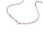 Stroili - Collana tennis lady chic acciaio e cristalli rosa