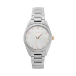 Stroili - Orologio Belleville in acciaio con quadrante bianco