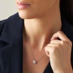 Stroili - Collana punto luce argento e zirconi