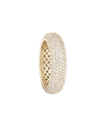 Ledune - Anello in argento dorato