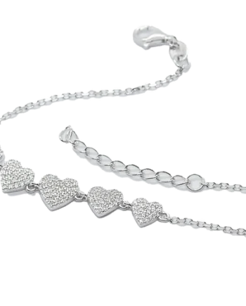 Ledune - Bracciale con cuori