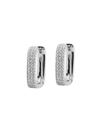 Ledune - Orecchini rettangolari in argento